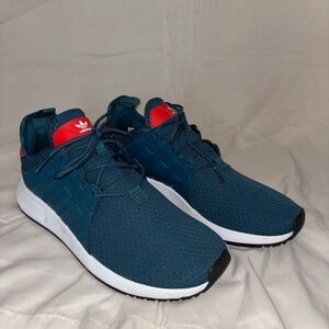 Adidas Navy and Red Athletic Shoes